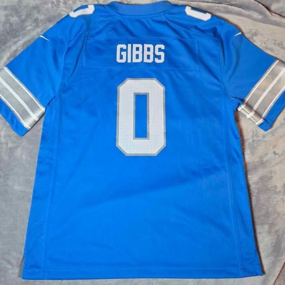 Jahmyr Gibbs Detroit Lions Youth Large Nike Football Jersey